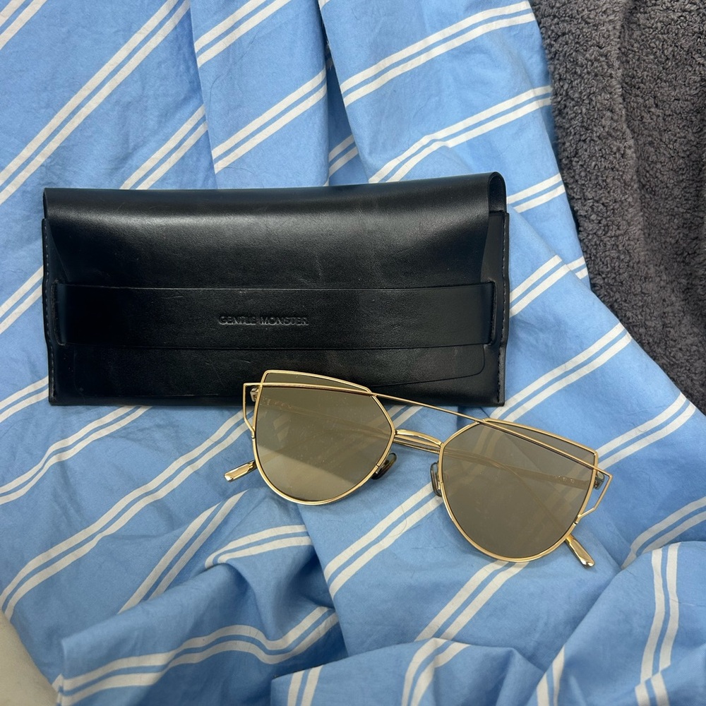 Gentle Monster Love Punch Aviator Sunglasses